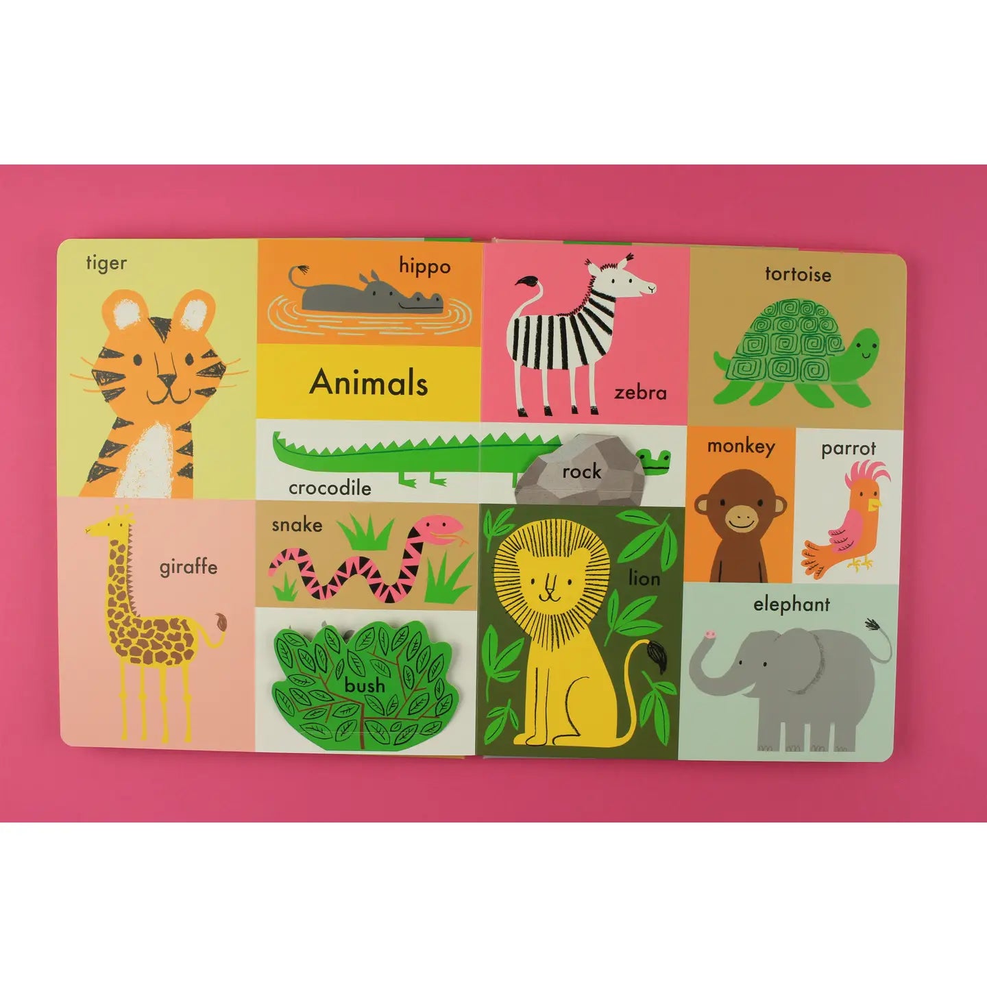 100 First Words: A lift the flap board book