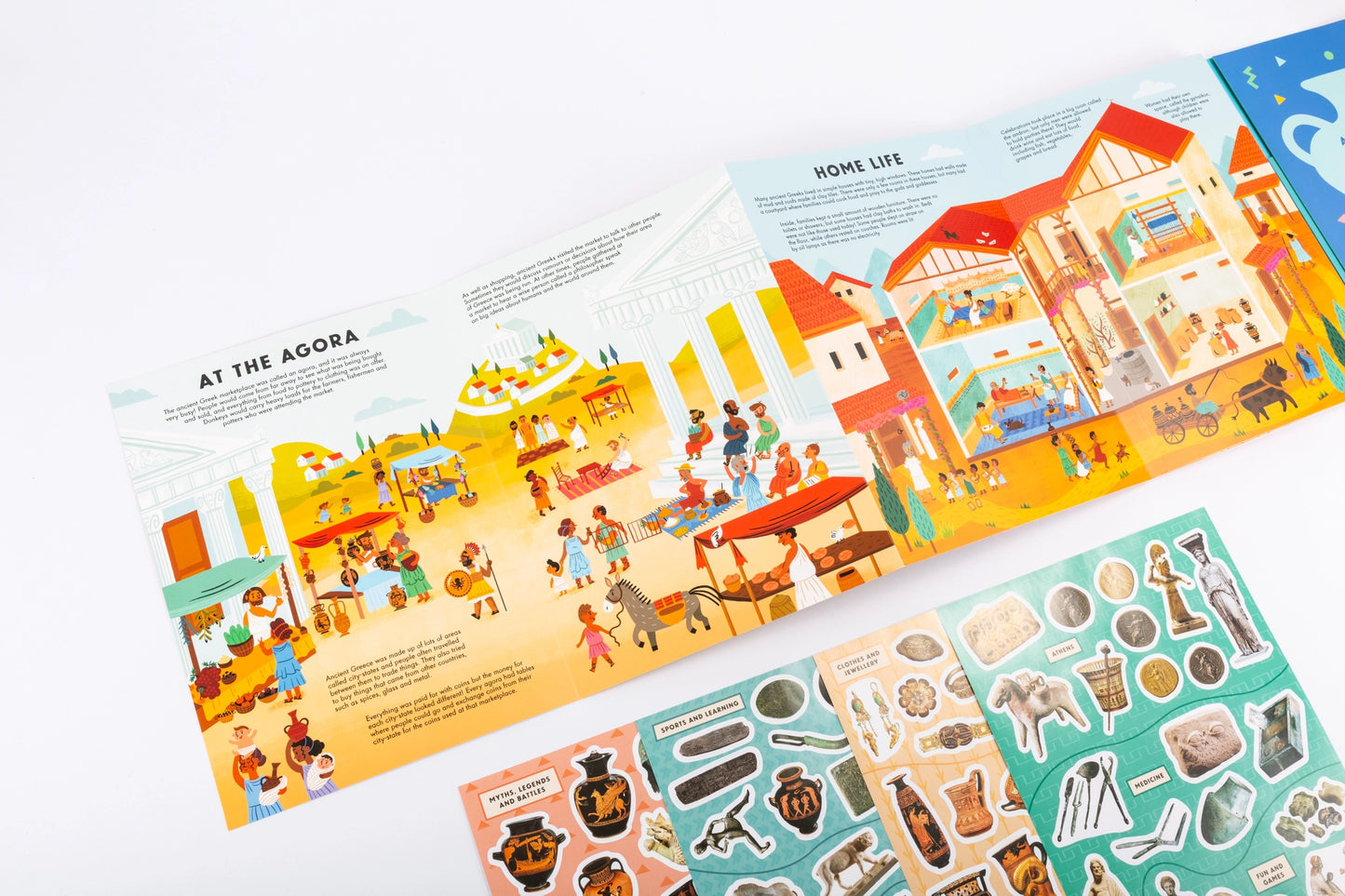 My Little Museum: Ancient Greece – Sticker Book