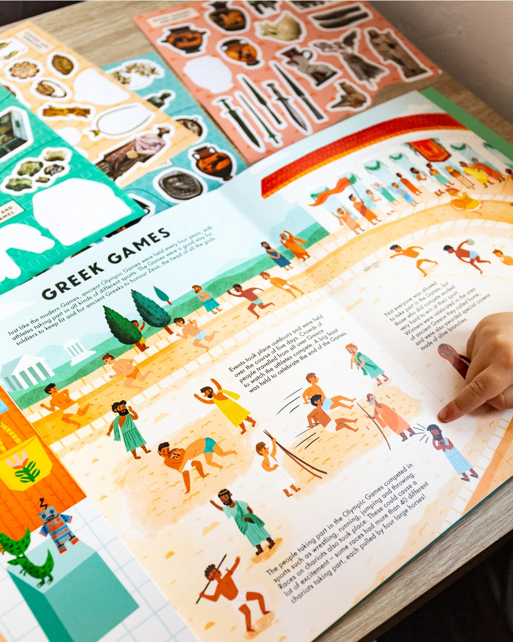 My Little Museum: Ancient Greece – Sticker Book